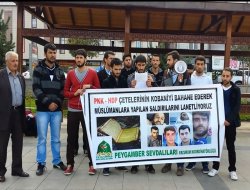 PKK vahşeti Erzurum'da lanetlendi