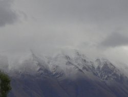 Erek ve Süphan Dağına yılın ilk karı yağdı