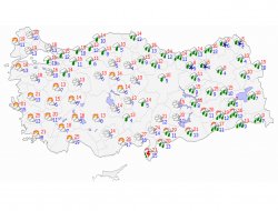 Kuvvetli yağış uyarısı