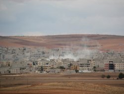 Kobani'de çatışmalar sürüyor