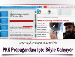 PKK Propagandası İşte Böyle Çalışıyor