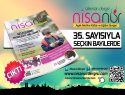 Nisanur Dergisi Ekim sayısı çıktı