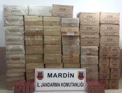 Mardin'de kaçak sigara ele geçirildi