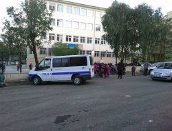 Siverek'te okulda hırsızlık