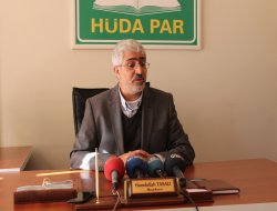 HÜDA PAR Bingöl İl Başkanı açıklamalarda bulundu