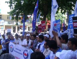 Eğitim-Bir-Sen Diyarbakır'da hükümeti protesto etti