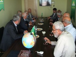 Saadet Partisinden HÜDA PAR'a geçmiş olsun ziyareti