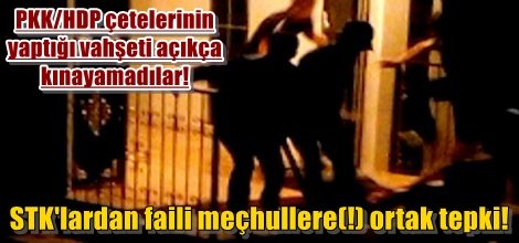 STK'lardan faili meçhullere ortak tepki!