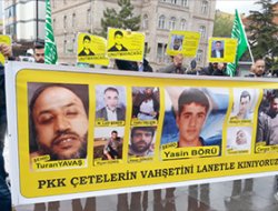 Aksaray'da HDP/PKK Çeteleri Protesto Edildi