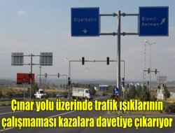 Trafik ışıklarının çalışmaması kazalara davetiye çıkarıyor