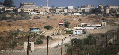 Mısır Gazze sınırınndaki evleri boşaltıyor