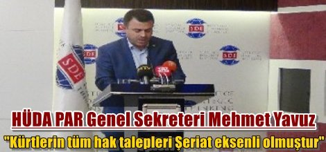 "Kürtlerin tüm hak talepleri Şeriat eksenli olmuştur"