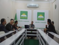 Kitap Vakfı Derneğinden HÜDA PAR'a taziye ziyareti