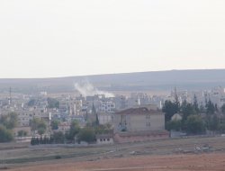 Kobani'deki çatışmalar bugün de sürdü