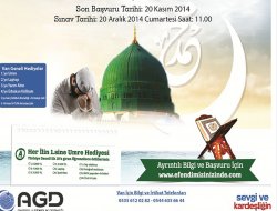 AGD'den Siyer-i Nebi yarışma sınavı