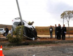 Midyat'ta trafik kazası 2 yaralı