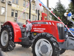 Gaziantep'te 34 çiftçiye traktör desteği
