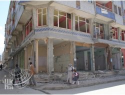 Van'da Depremi Andıran Görüntüler