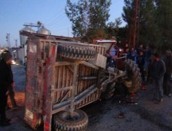 Nusaybin'de zincirleme trafik kazası:biri ağır 4 yaralı