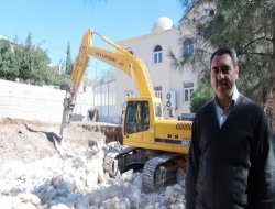 Mescid-i Aksa Medresesi için ilk kazma vuruldu