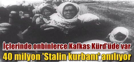 Rusya'da 40 milyon 'Stalin kurbanı' anılıyor