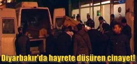 Diyarbakır'da esrarengiz cinayet!