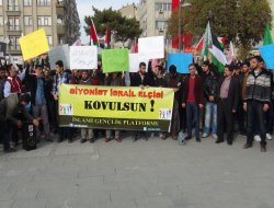 Elazığlı gençler Mescidi Aksa için yürüdüler