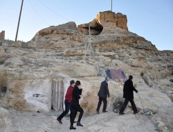 Ekolojik köy için mağara evler incelendi