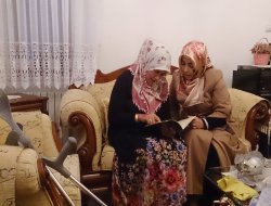 Engelli öğrencilere evlerinde Kur'an eğitimi veriliyor