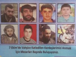 Şehidler Mezarları Başında Anılacak