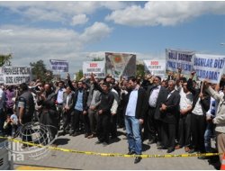 Mustazaf Der'in Kapatılması Muş'ta Protesto Edildi