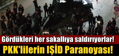 PKK'lilerin IŞİD Paranoyası!