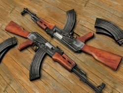 Cizre'de 3 adet kaleşnikof silahı ele geçirildi