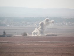 IŞİD Mürşitpınar sınır kapısına doçkalarla saldırdı