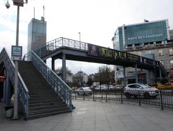 Sirkeci üst geçidi kaldırılıyor