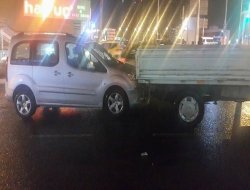 Dikkatsizlik yine beraberinde kaza getirdi