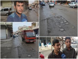 Mahalleli caddelerinin asfaltlanmasını istiyor