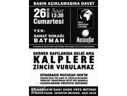 Batman'da Kitlesel Basın Açıklaması Bugün