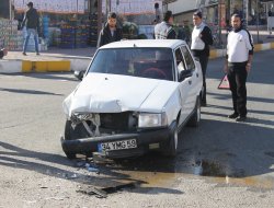 Diyarbakır’da maddi hasarlı trafik kazası