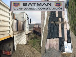 Batman’da binlerce paket kaçak sigara ele geçirildi
