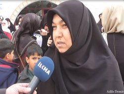 Şanlıurfalı kadınlardan çarşafa hakarete tepki