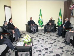 Özgür- Der’den HÜDA PAR’a ziyaret