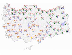 Türkiye genelinde hava durumu