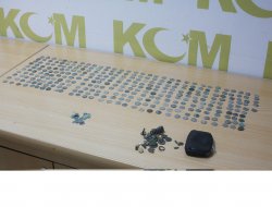 Mardin'de 315 adet tarihi sikke ele geçirildi