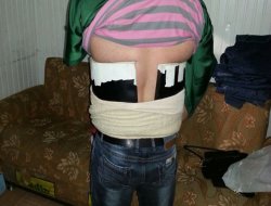 Beline bağladığı korsenin altında uyuşturucu çıktı