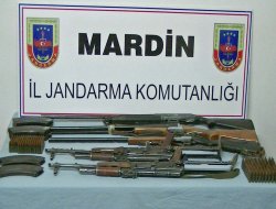 Mardin’de silah operasyonu