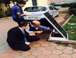 Mardinli öğrenciler elektrik ürettiler