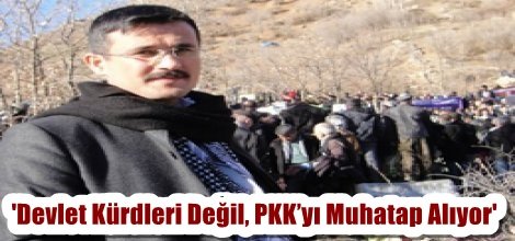'Devlet Kürdleri Değil, PKK’yı Muhatap Alıyor'