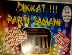 Kızlı-erkekli gençlik partisine büyük tepki