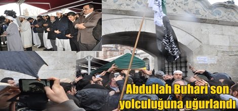 Abdullah Buhari son yolculuğuna uğurlandı